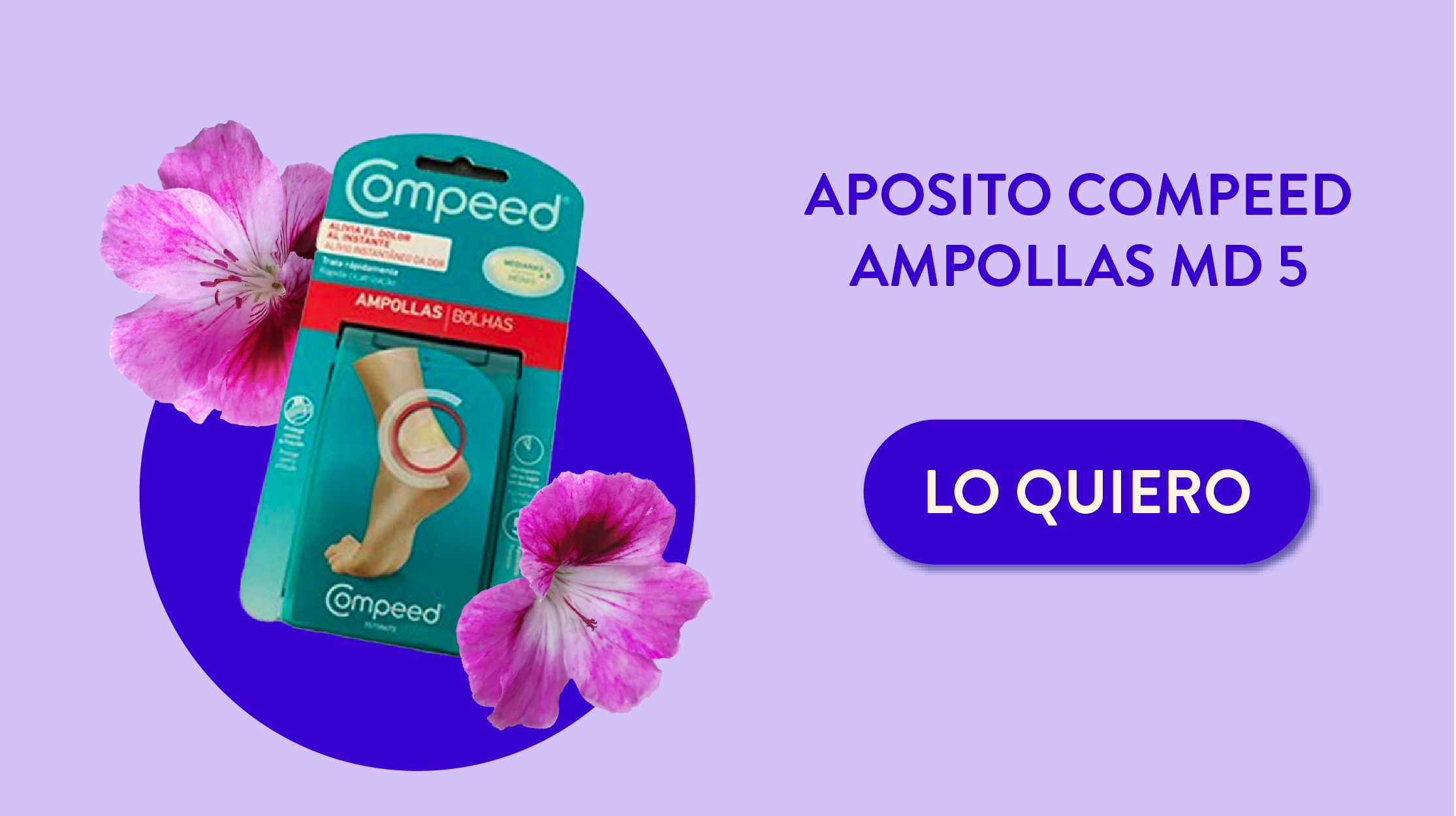 Aposito Compeed Ampollas MD 5